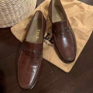 Vintage Bally Leather Loafers Brown - New Never Used - Made in Italy